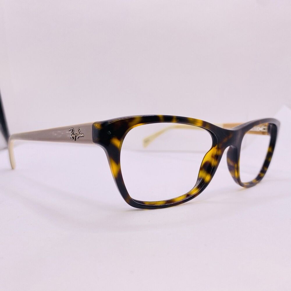Ray-Ban Eyeglasses Authentic Frames RB 5298 5549 51-17-135 Tortoise Tan